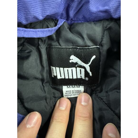 Vintage 1990s Puma Starter‎ Jacket NFL Minnesota Vikings Jacket Men’s Size M - Picture 2 of 7